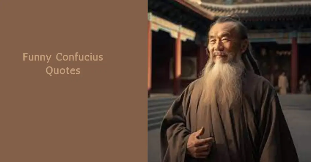 Funny Confucius Quotes