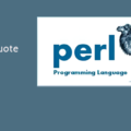 Perl Shell Quote Library