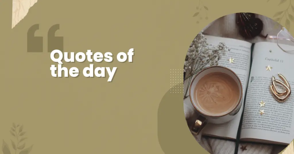Quote of the Day