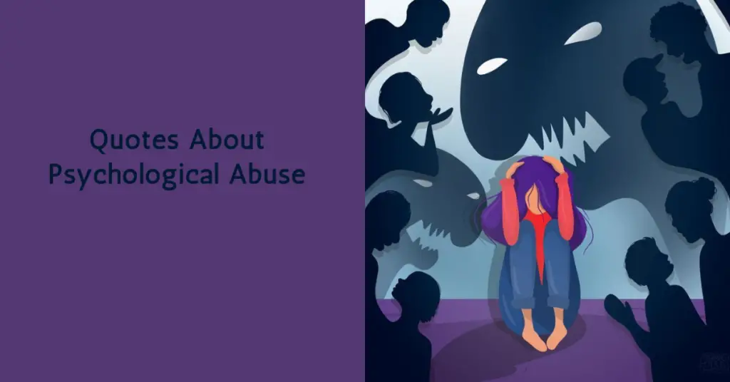 Quotes About Psychological Abuse