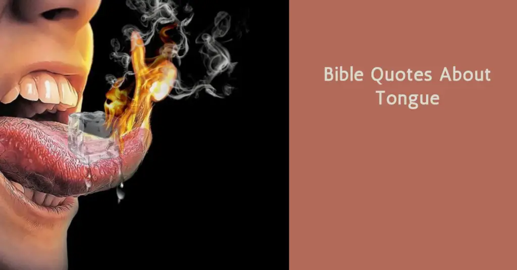 Bible Quotes About Tongue