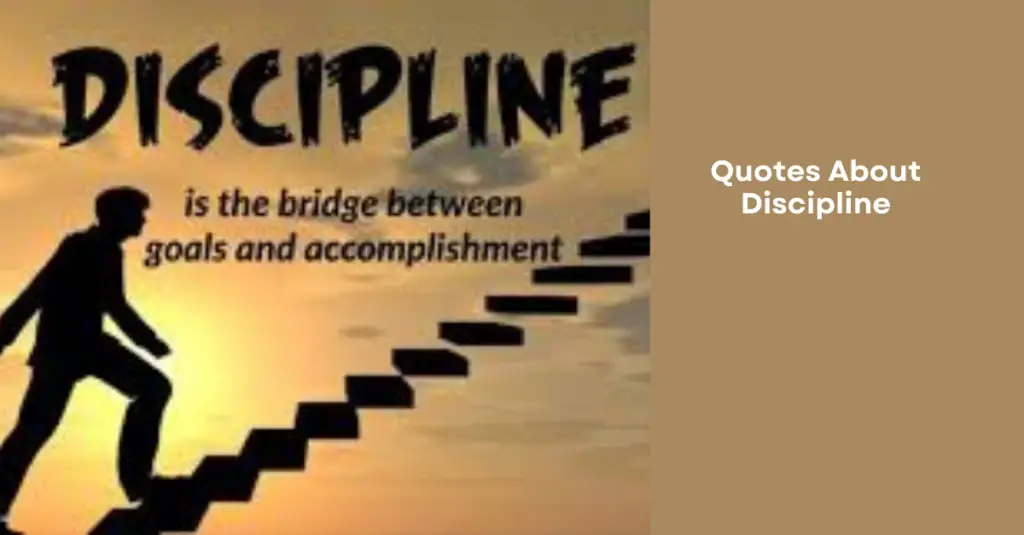 Quotes About Discipline