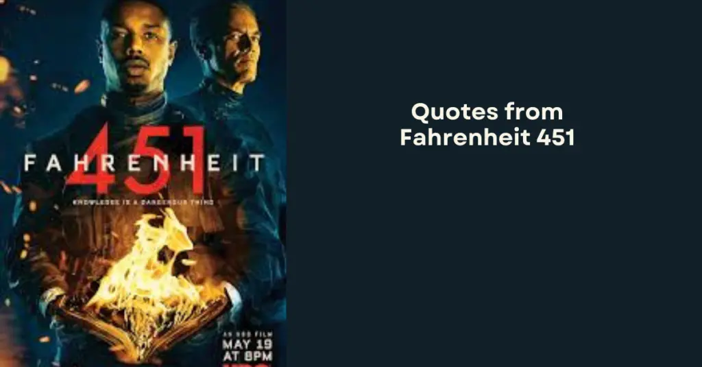 Quotes from Fahrenheit 451