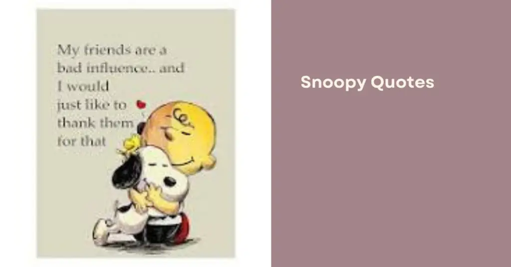 Snoopy Quotes