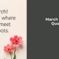 March Month Quotes